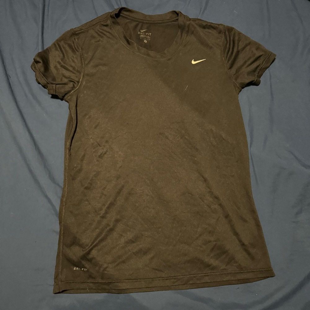 Nike Black Athletic Men’s Dri-Fit T-Shirt - Size M